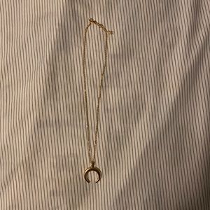 half moon necklace